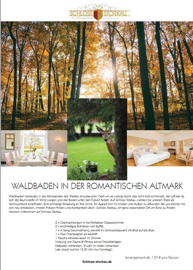 Waldbaden in der romantischen Altmark